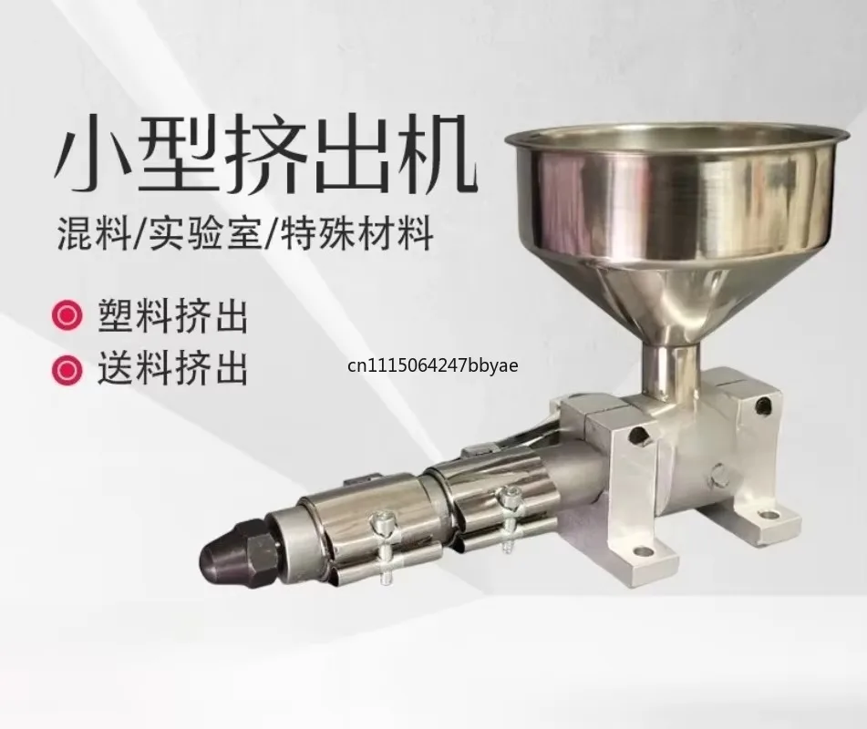 Small Extruder Melting Machine Plastic Machine Rubber Powder 3D Printing Line Single Screw Extruder Desktop Type