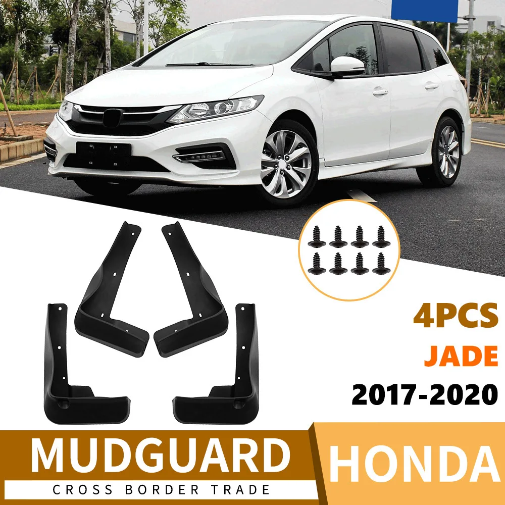 

For 2017-2020 Honda Jade With Side Steps Soft Front & Rear Mud Flaps Mudguards Splash Guards Auto Accessories