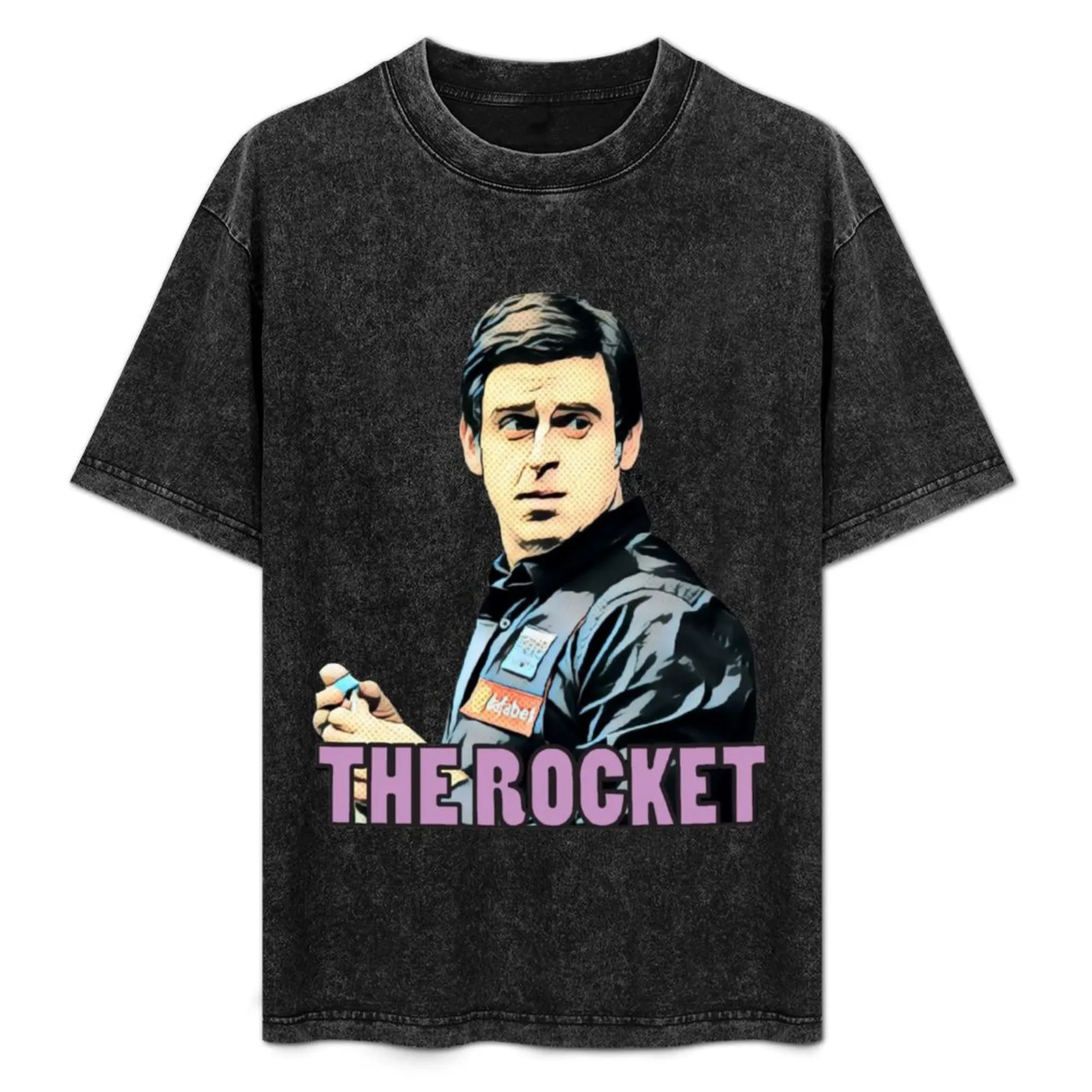 

The Rocket Ronnie O'Sullivan T-Shirt Standard Fit Solid Tee Shirt