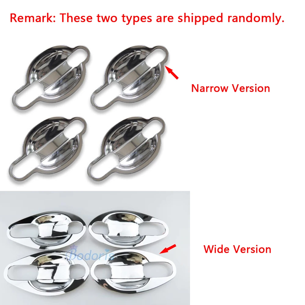 For Volkswagen VW Tiguan 2009 2010 2011 2012 2013 2014 2015 2016 Car Styling Door Handle Cover Bowl Insert Panel  Accessories