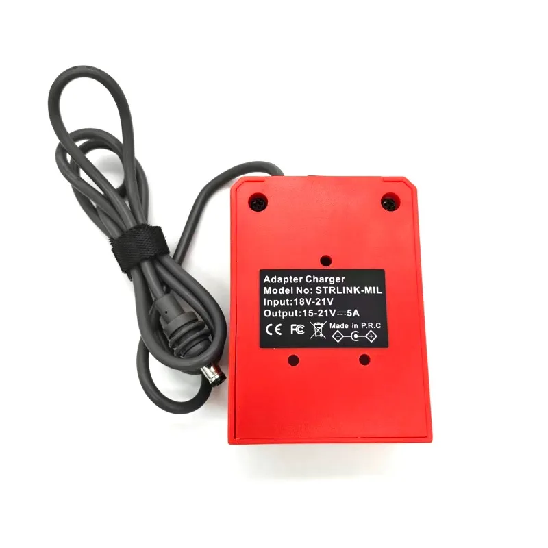 

Портативный мини-адаптер питания для литиевых аккумуляторов Milwaukee 18 В. Легкий и портативный адаптер питания для использования на открытом воздухе и в экстренных случаях.