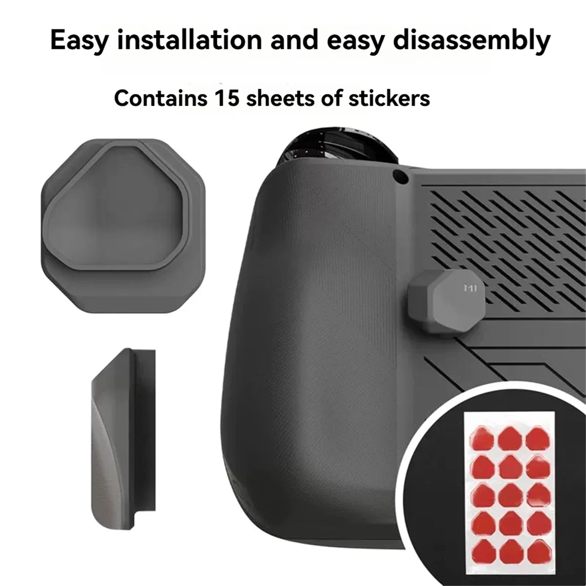 @@HUND-Back Button Enhancement Kit for Ally X Protection & Improved Gaming Experience Black
