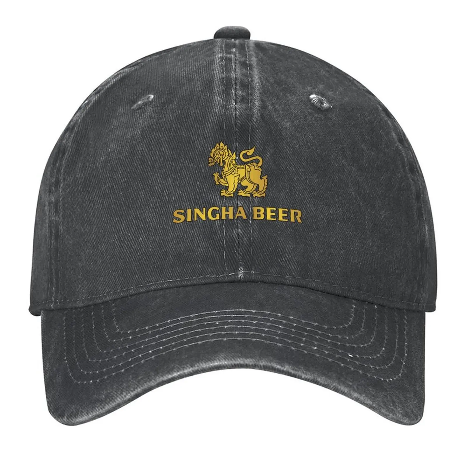 Gorra de béisbol de cerveza Singha, gorra deportiva Vintage, sombreros divertidos, gorra personalizada, gorras para hombre y mujer