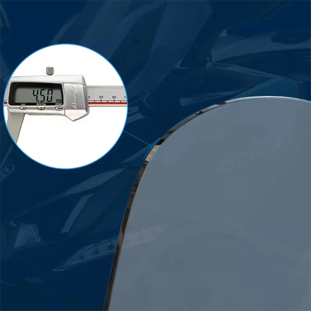 High quality windshield modification for CYCLONE RT3S RT3 Exploration Edition upgraded front windshield and rain shield