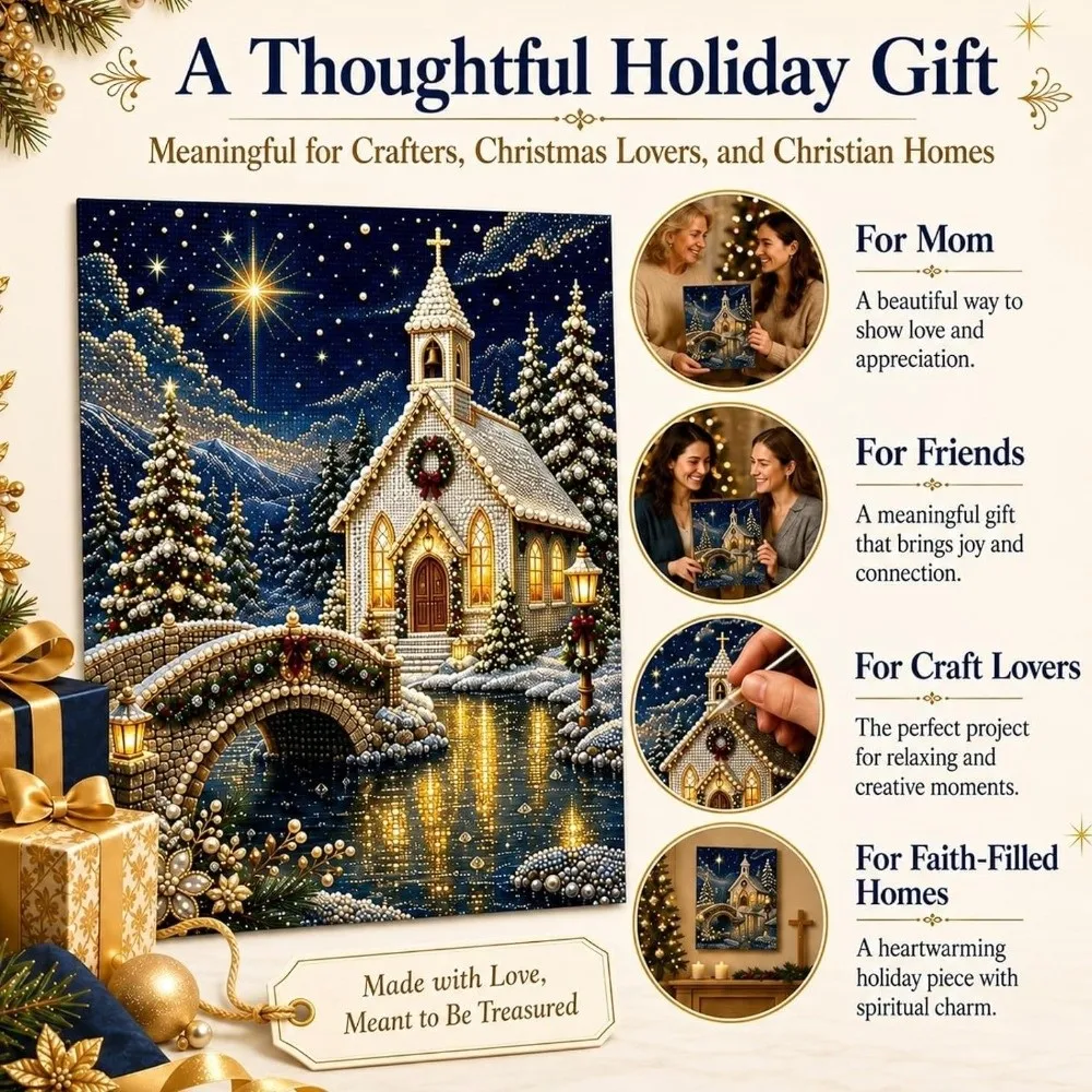 Nativity Pearl Painting Kit 2