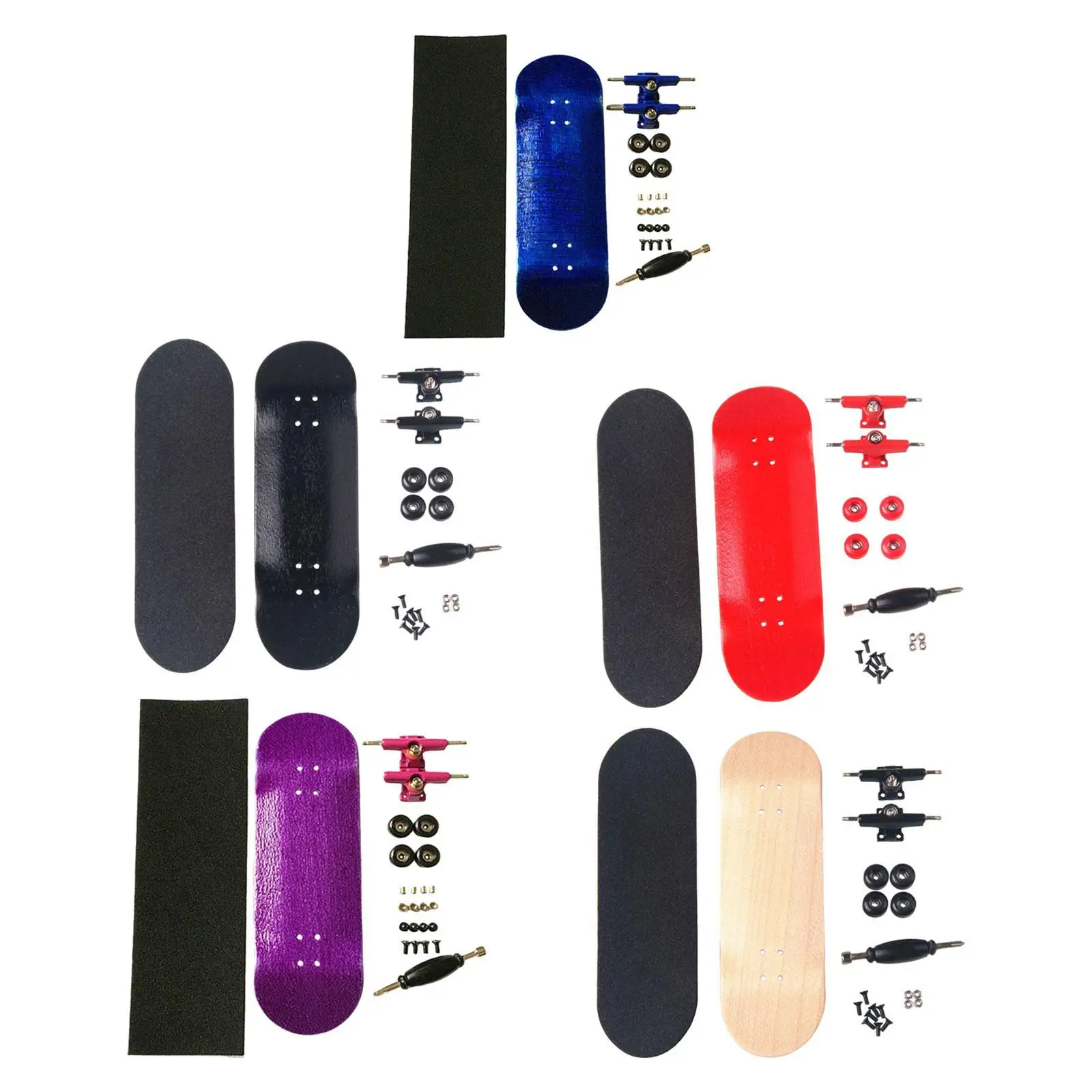 Fingerboard Collectible Mini Educational Toy for Kids Skate Lovers Men Women