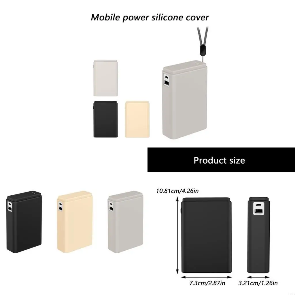 193A Charging Head Protective Case Water Resistant Silicone Construction for 120W PBSV12 Charging Adapter