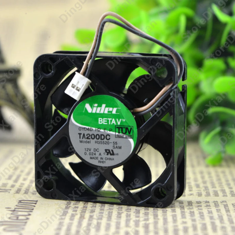 

l For Nidec H35520-55 | 12V 0.024A | 5CM | Quiet Industrial Chassis Fan
