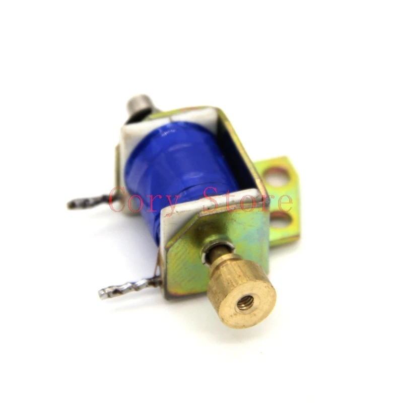12VDC 24VDC Pull Push Hold/Release 3-5mm Stroke 2N 200g Force Electromagnet Solenoid HCNE1-0416