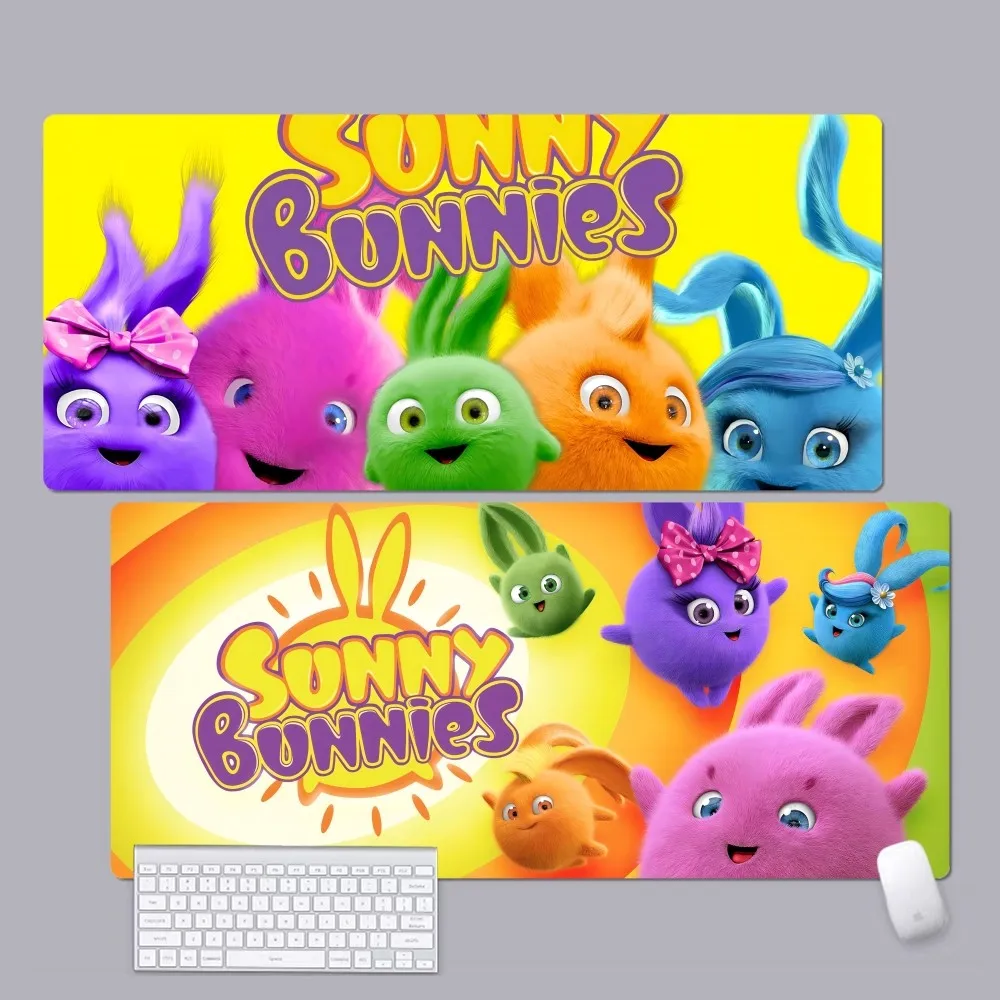 Sunny-Bunnies In Stocked Gamer Speed Mice Retail Small Rubber Mousepad Size For Big CSGO Game Desktop PC Laptop