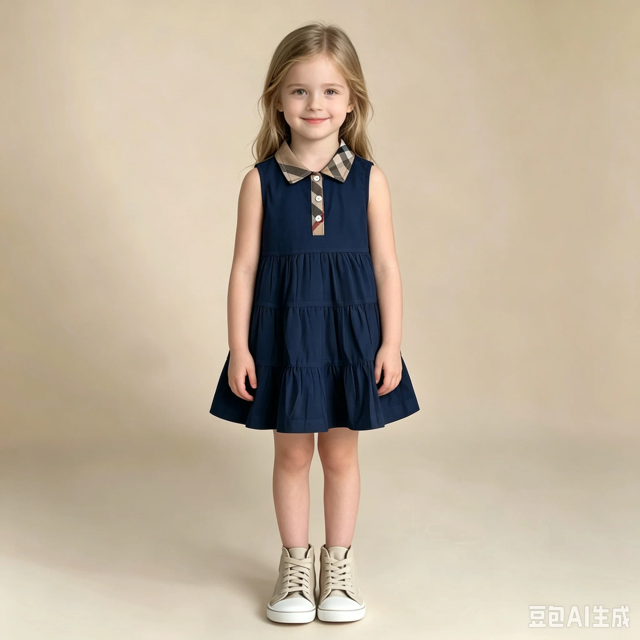 2-7 Years Old Girls Dress Summer Striped Pattern Children'S Skirt Cotton Sundress Cute Comfortable Baby Beach Wear Kids Clothes