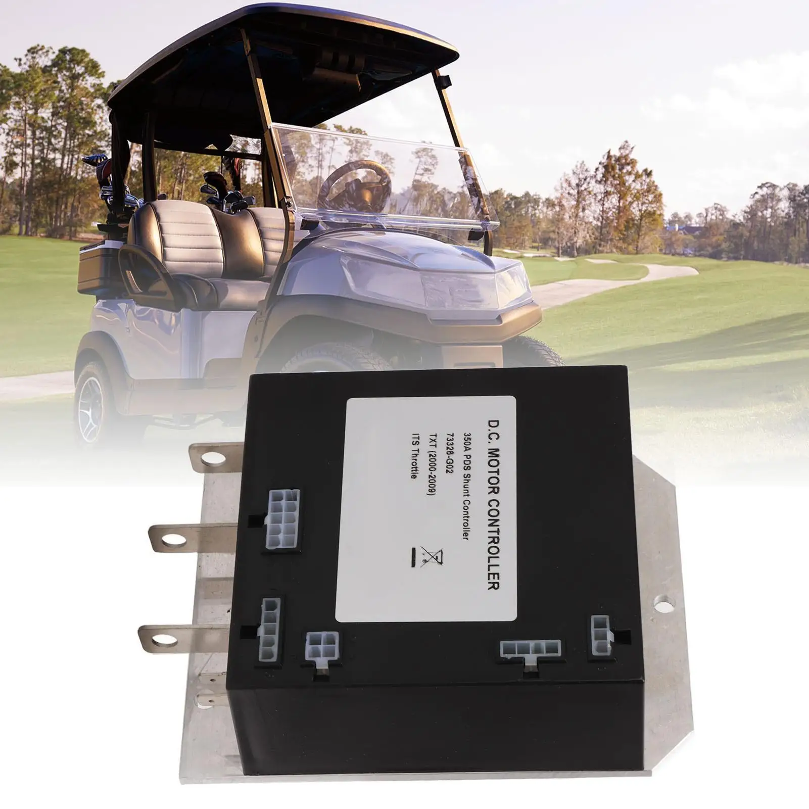 

36V 350A Golf Cart Motor Controller Black Replacement for ezgo TXT PDS 2000-2009 Model 73326G05