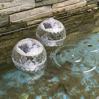 Solar Powered Pond Floating Light LED Magical Ball Light IP66 Waterproof Pool Floating Light Fountain Garden Decoration