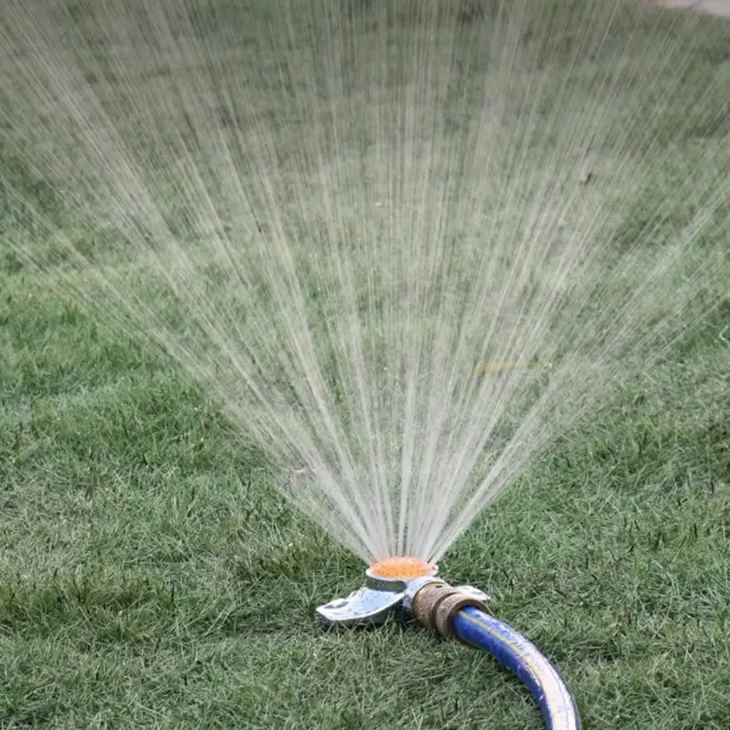   360 Degree Rotating Spots Sprinkler Head With Fine Mists Sprayer For Optimal Irrigation Garden Watering