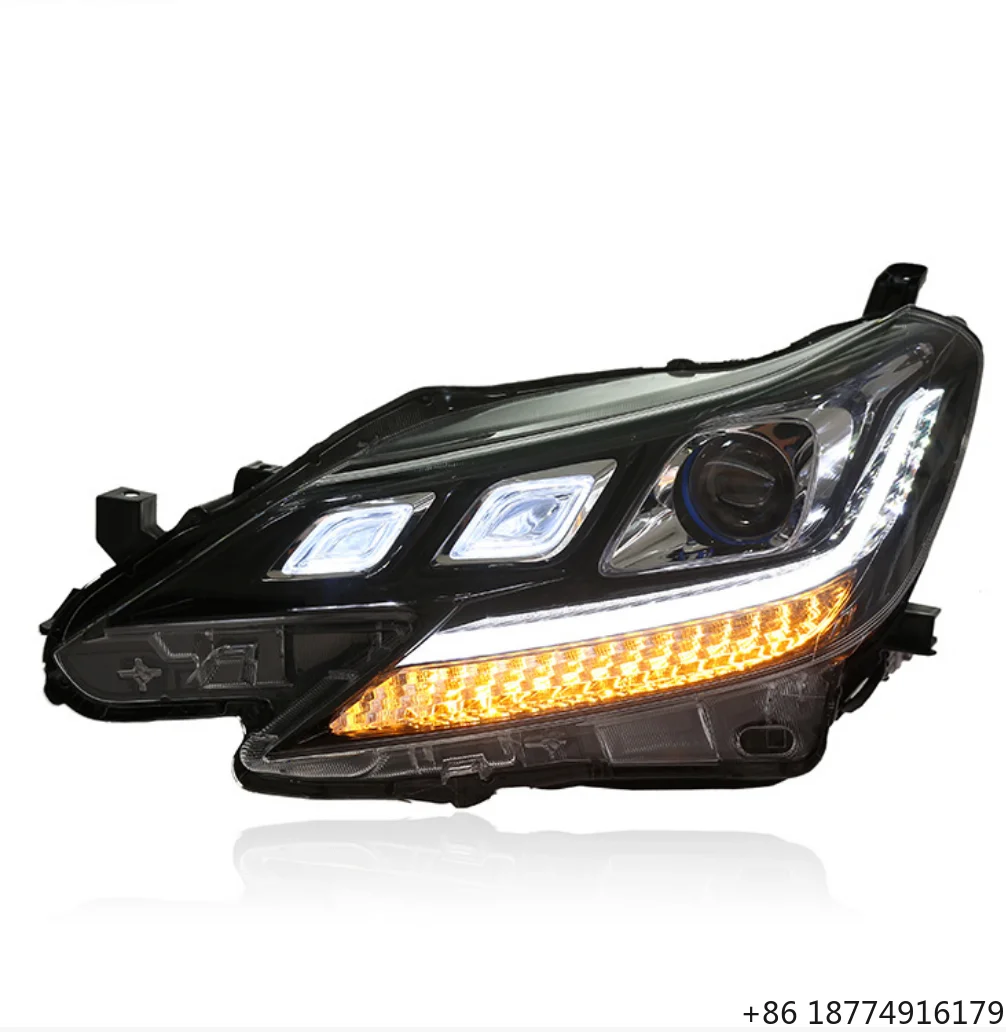 

2013-2017 Reiz Headlight Assembly Repacking OEM LED DRL Daytime Running Light Headlamp