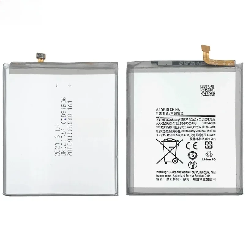  New EB-BA505ABU 3.85V 3900mAh Mobile Phone Battery for Samsung Galaxy A50 A505F SM-A505F Batteria in Stock