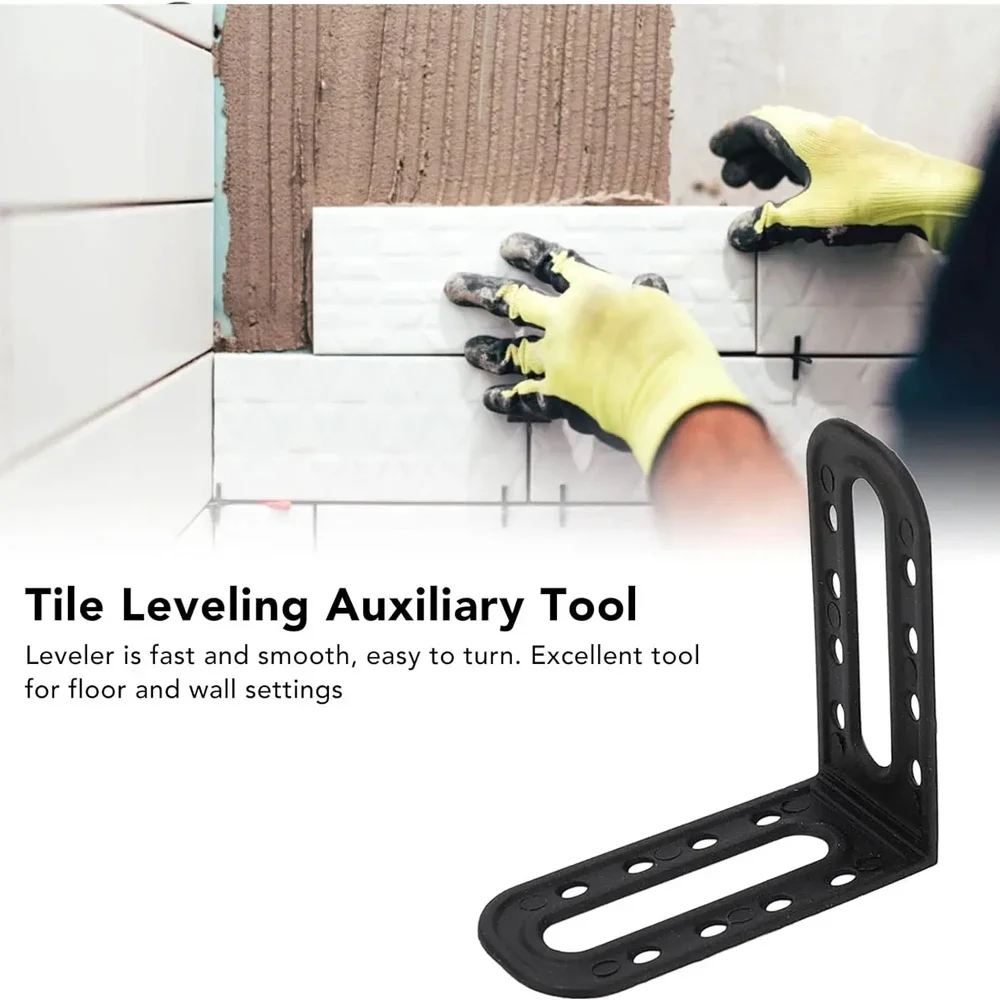 5-200Pcs Tile Leveling System Clips Male Angle for Floor Wall Tile Leveler Spacers Locater Adjuster Laying Construction Tool