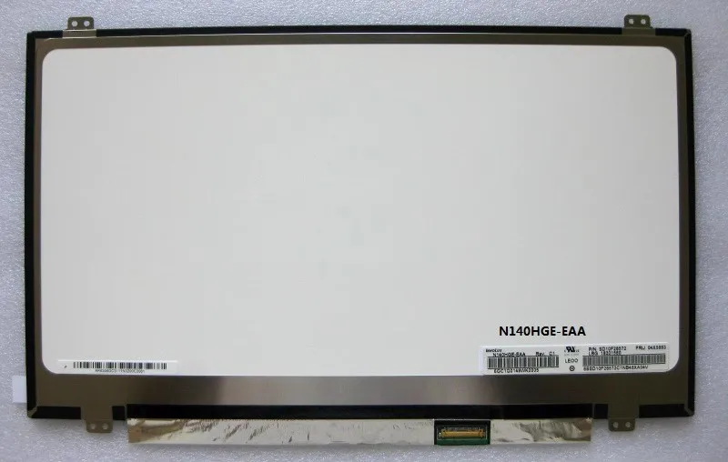 N140HGE-EAA Rev C1 fit B140HTN01 N140HGE-EB1 N140HGE-EBA NT140FHM-N41 NT140FHM-N42 fit Lenovo T440p Y40 T440s Y430p, ASUS U4000