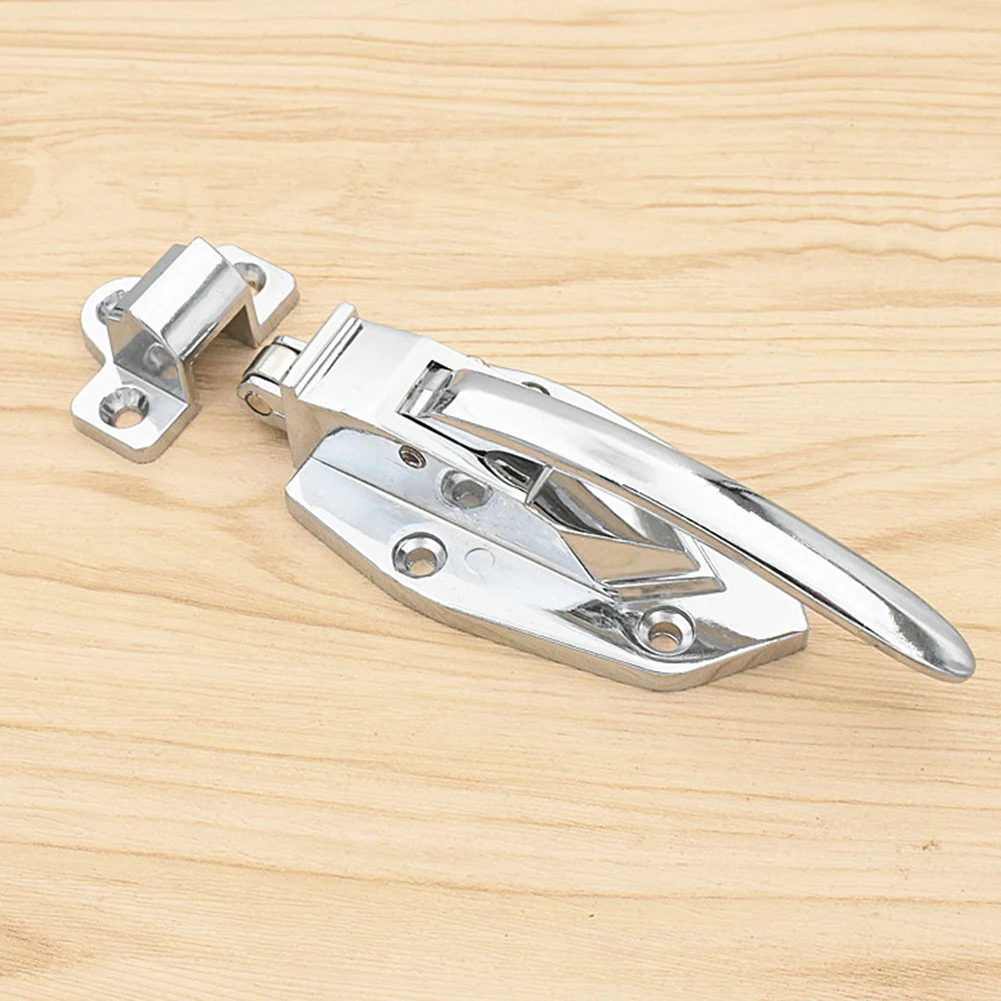 Pestillo de fácil instalación, manija de puerta de refrigerador, acero inoxidable 304, resistencia excepcional a la deformación, seguridad del frigorífico