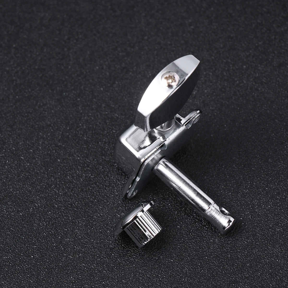 

6pcs Mini Square Head Semi-closed Vintage Style Guitar Machine Heads 3L Tuning Pegs for Guitar Bass (Silver)