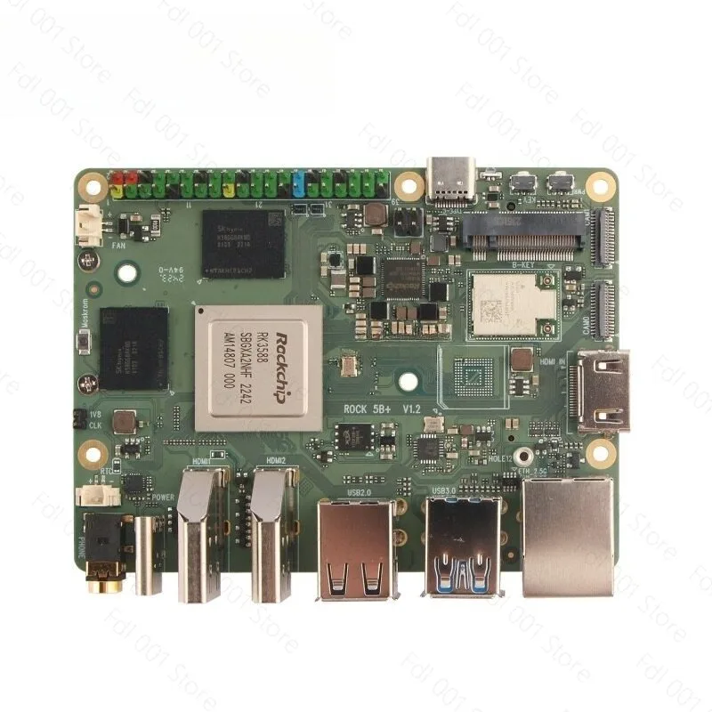 

Rock 5t Rk3588 8-core Cpu, 8k , Lpddr5 Ram, And Wifi 6