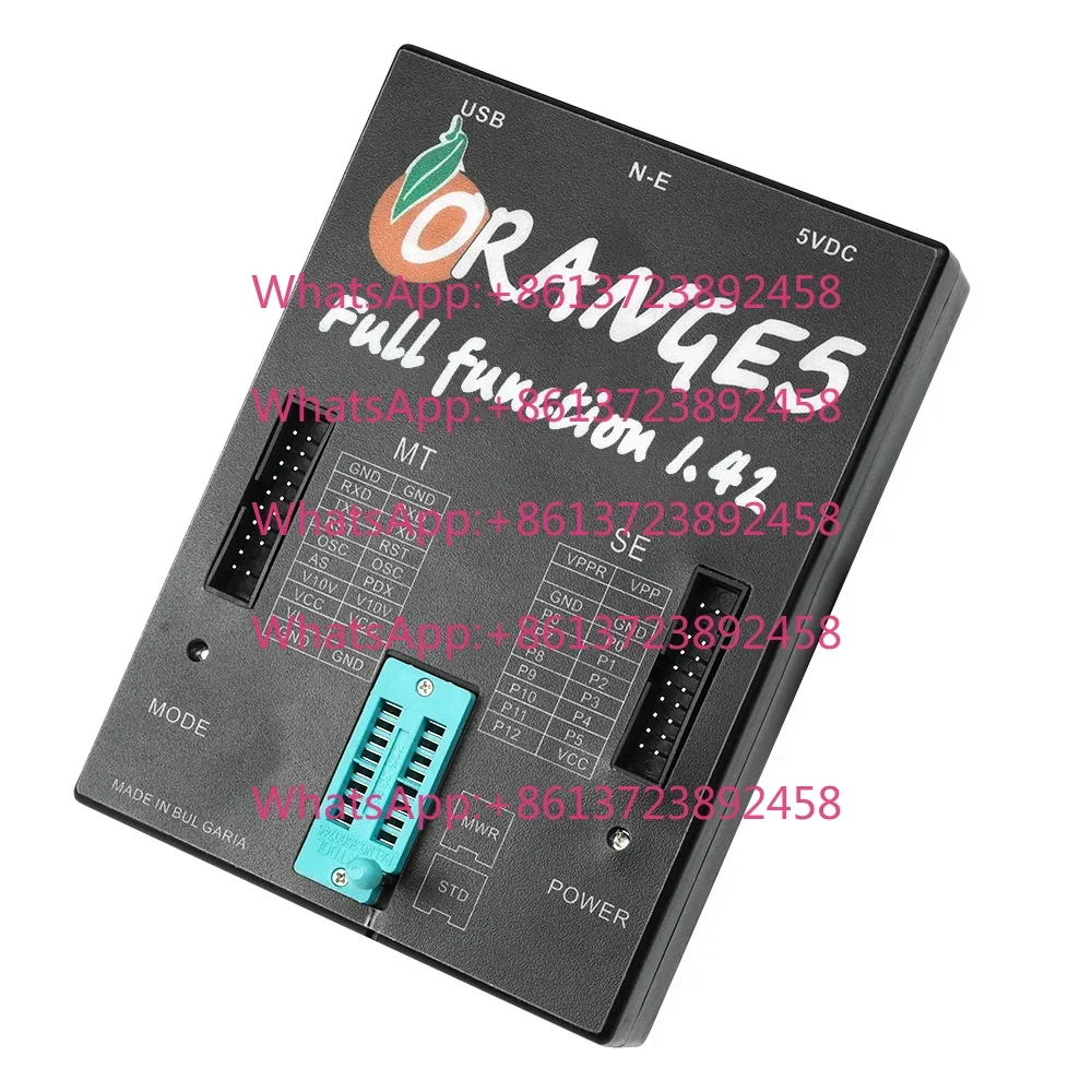 Full Activation V1.42 Orange5 Orange 5 12V Code Reader Super ECU Key Programming Adapter Add Full License Renesa Fujitsu V4