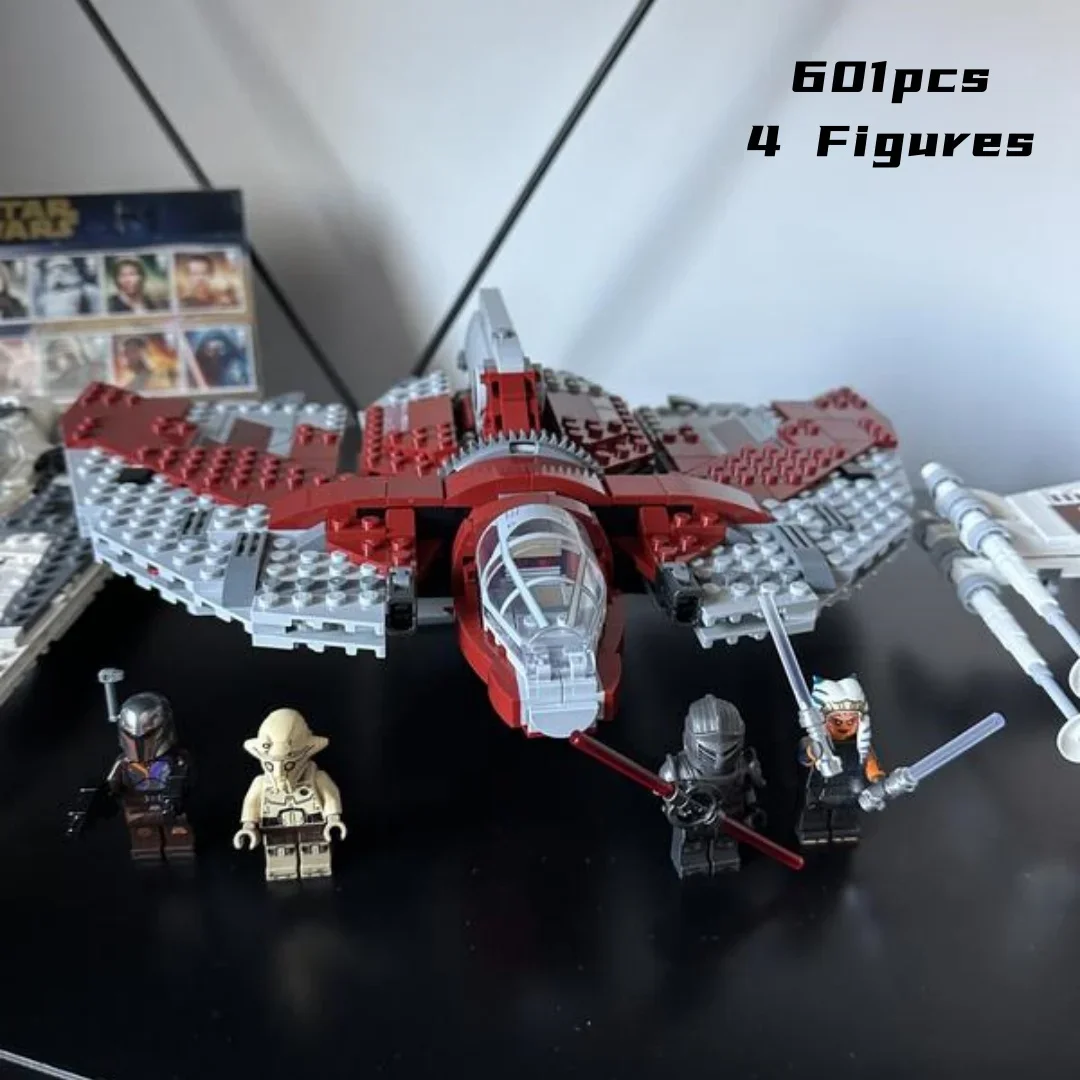 2026-675pcs-star-battle-ahsoka-tano's-t-6-spaceship-model-compatible-75362-building-blocks-creative-assembly-bricks-toy-kid-gift