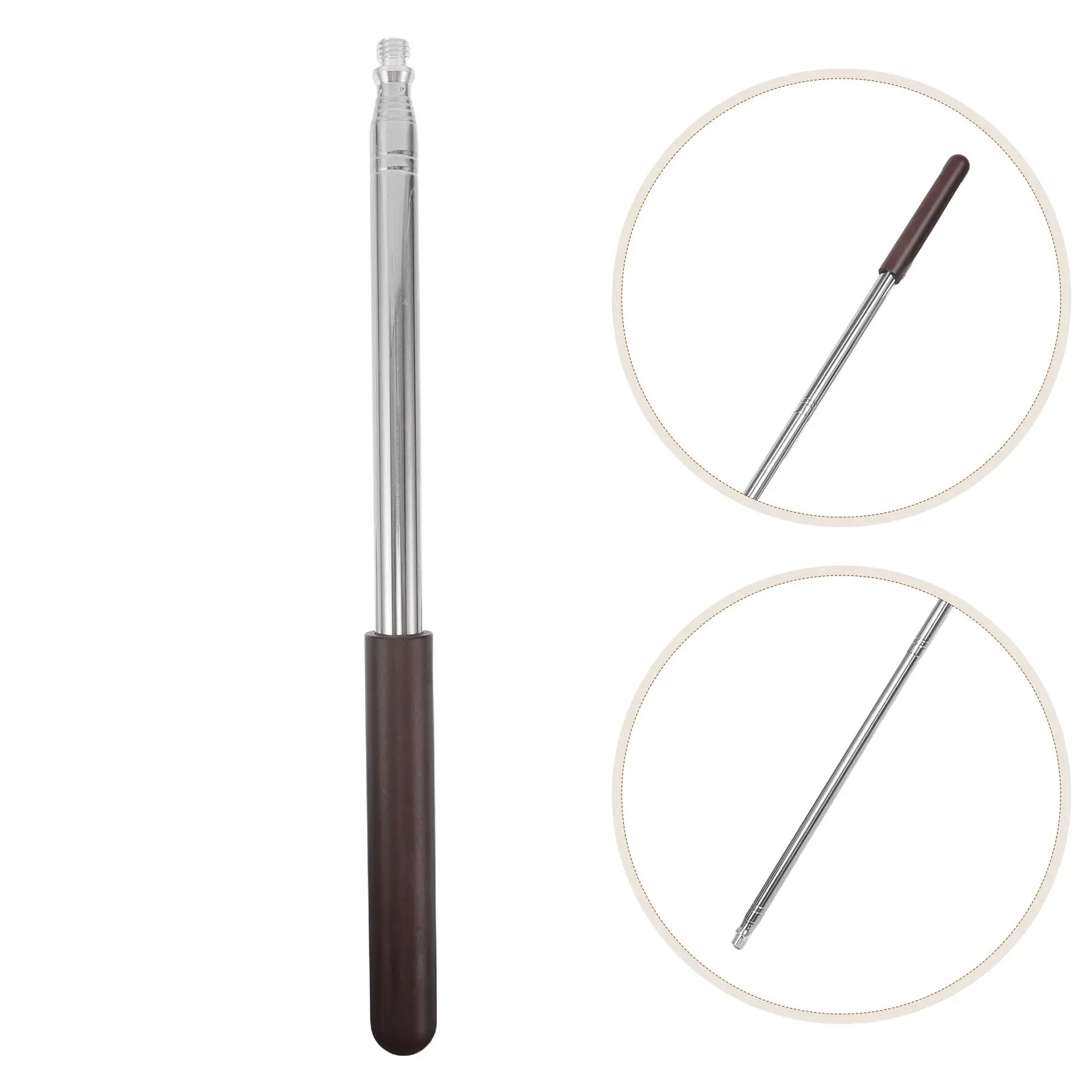 

Pool Telescopic Bridge Stick 14-63 Inches Extendable Billiards Cue Rest Rod Universal Compatibility Portable Lightweight Snooker