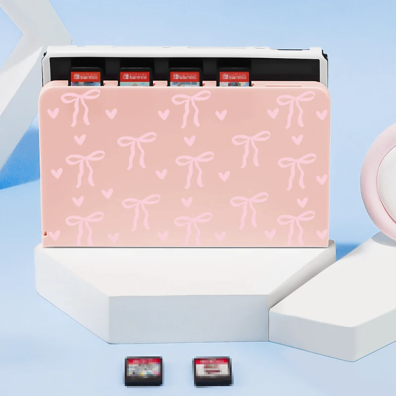 Eine Docking-Hülle für die Spielekonsole für Switch, geeignet für Switch NS/OLED, mit 5-Spielkartensteckplätzen und Schutzhülle