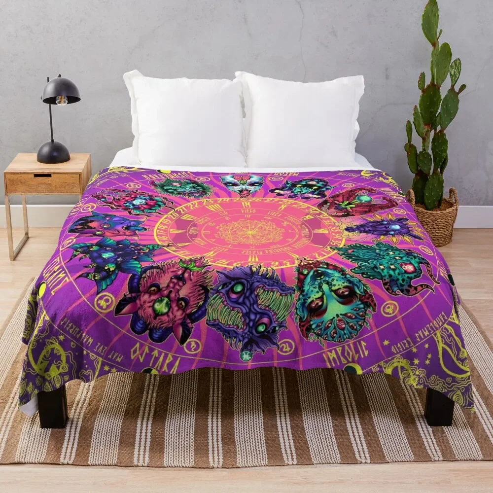 

Micah Souza's Zodiac Throw Blanket Personalized Gift Luxury Thicken sofa bed Multi-Purpose Blankets