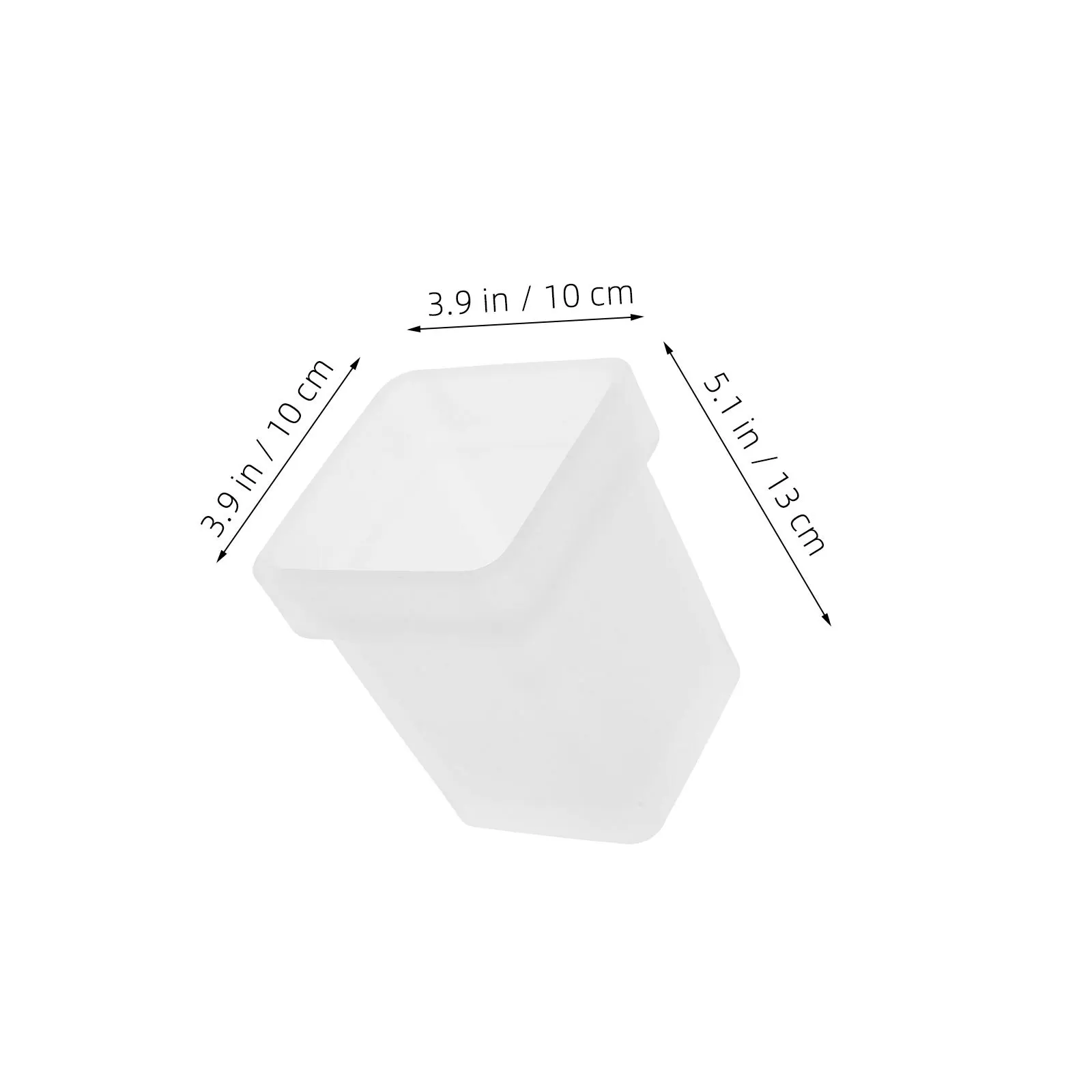 2 قطعة حامل فرشاة المرحاض الزجاجي البلوري وعاء مربع الحمام الغسيل فرشاة حامل تنظيف كوب تخزين كوب زجاجي جمالي