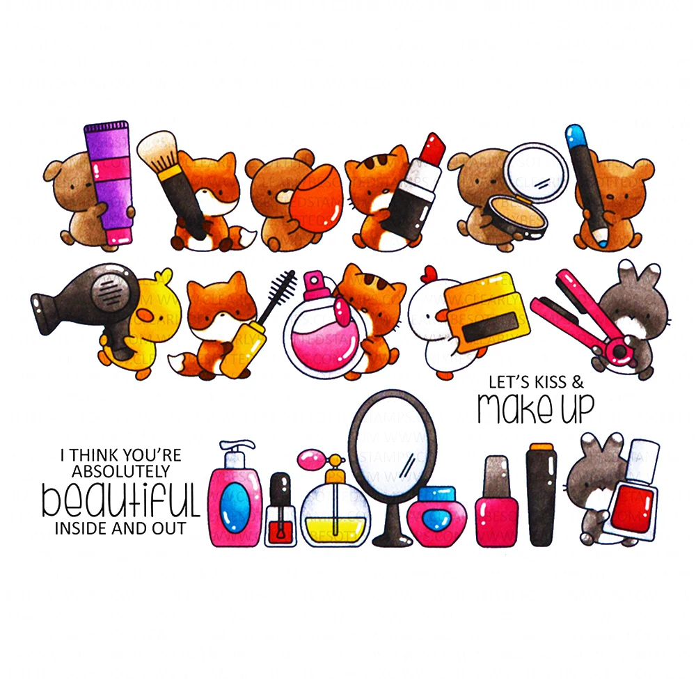 Small Snacks Dies and Stamp Metal Cutting Dies Stamps for DIY Craft Making Greeting Card Scrapbook Decoration Embossing Templat