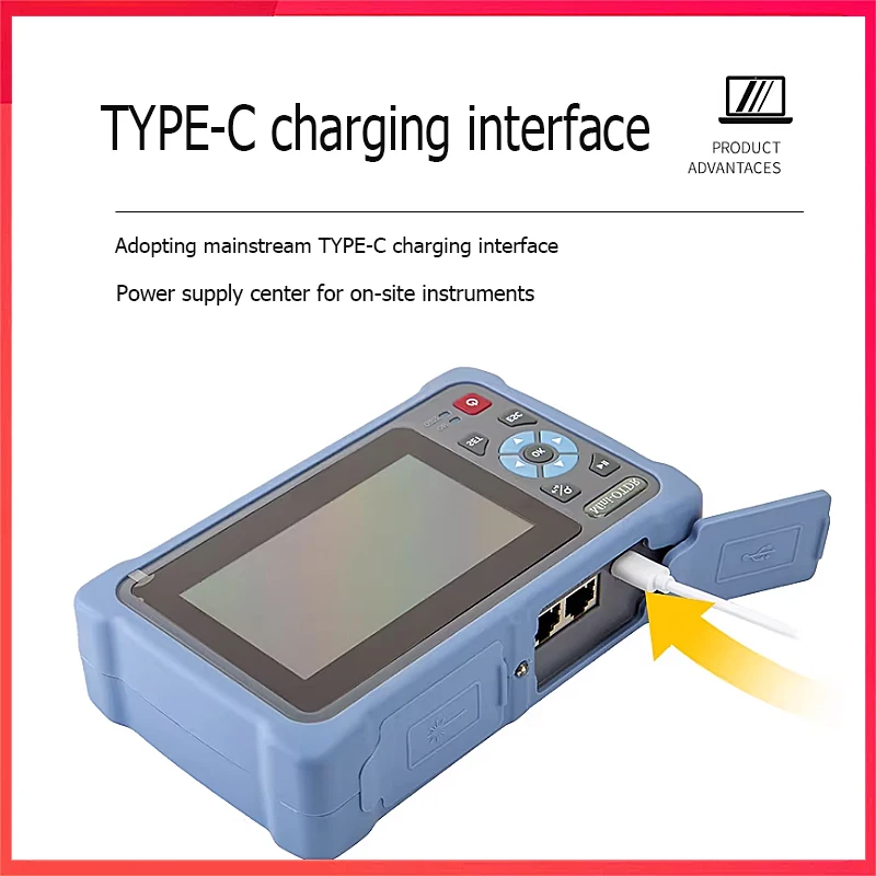 OTDR fiber optic tester Nock NK4000D breakpoint tester fiber optic cable testing OTDR optical time domain reflectometer