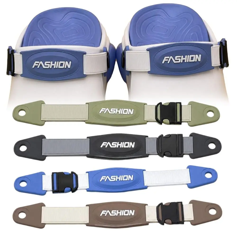 1pair Adjustable Hole Shoes Strap Detachable Fix Buckles Sandals Straps DIY Shoe Decoration Secure Fit Replacement Heel Straps