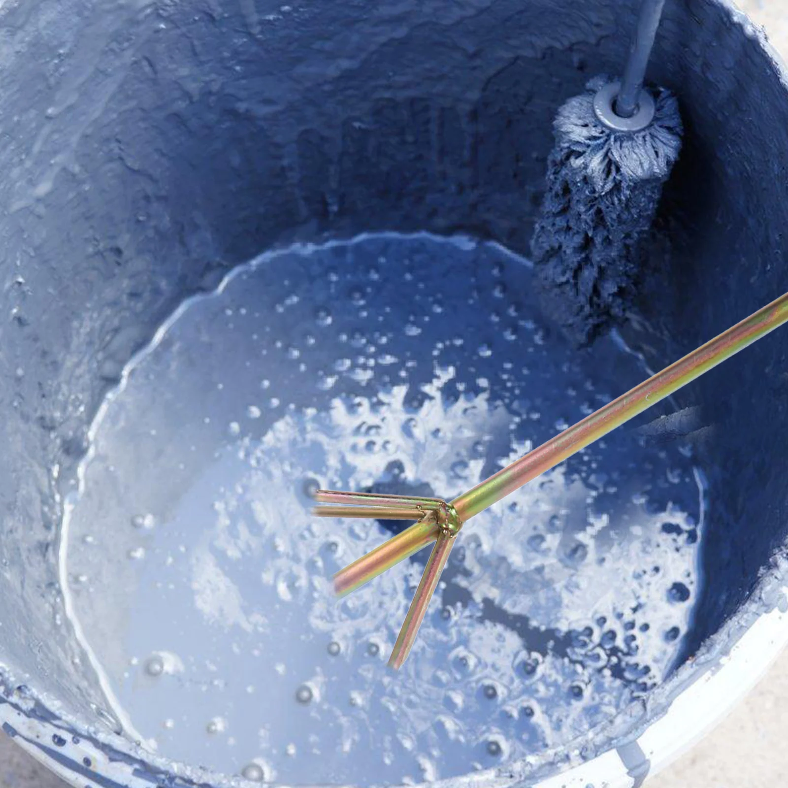 خلاط الخرسانة الكهربائية قضيب طويل خلاط الطين المحمولة للحفر مانع التسرب الجص خلط مجداف قضيب خلط كهربائي مزيج الاسمنت