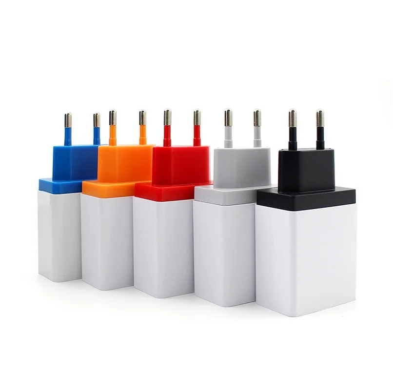 AC DC Universal Power 5V 3A Adapter Supply 4-Ports USB Charger Mobile phone AC/DC USB 5 V Power Adapter 220V To 5V EU Plug