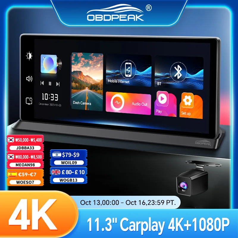 K2 Pro Dash Cam 11.3