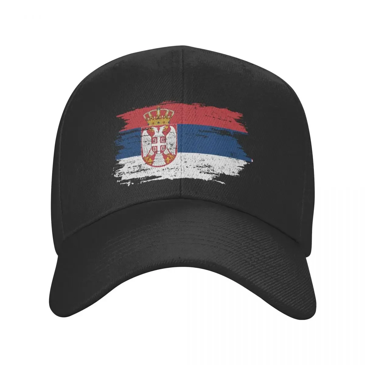 Personalized Serbia Flag Baseball Cap Women Men Breathable Serbian Proud Dad Hat Sports Snapback Caps Sun Hats