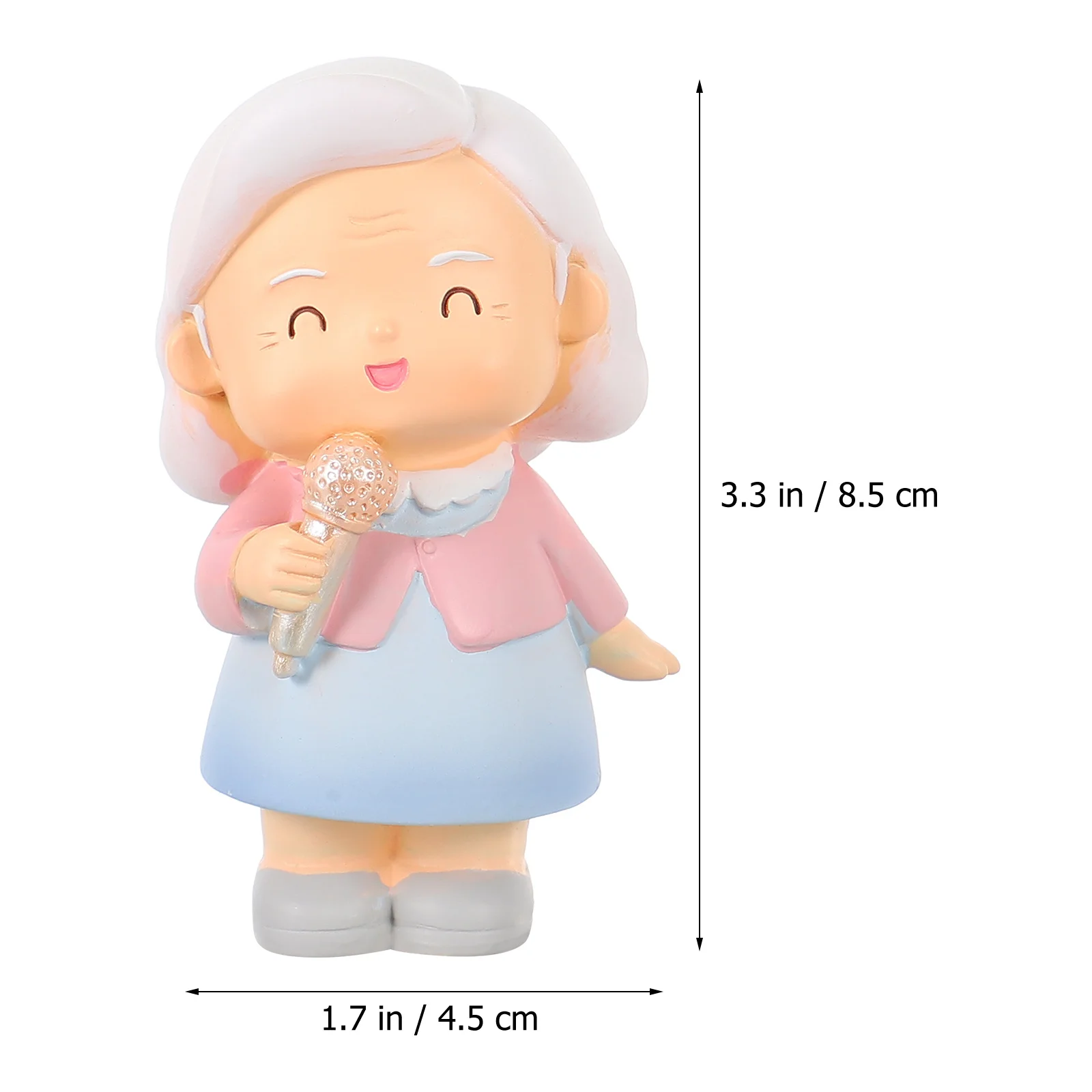 

Couple Anniversary He Resin Craft Decoration Elderly Figurines Desktop Ornaments