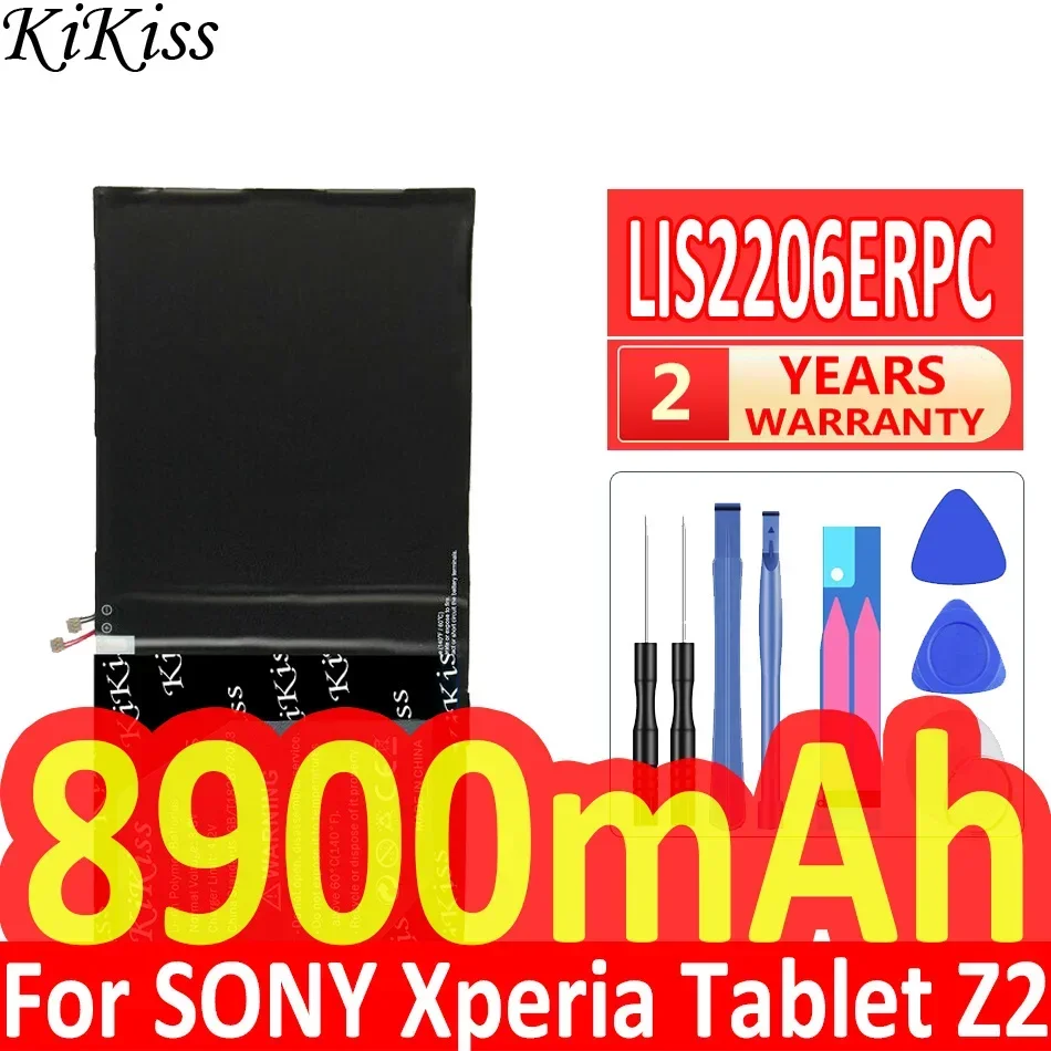 

Аккумулятор KiKiss 8900 мАч LIS2206ERPC для планшета SONY Xperia Z2 SGP541CN SGP511 SGP512 SGP521 SGP541 SGP551