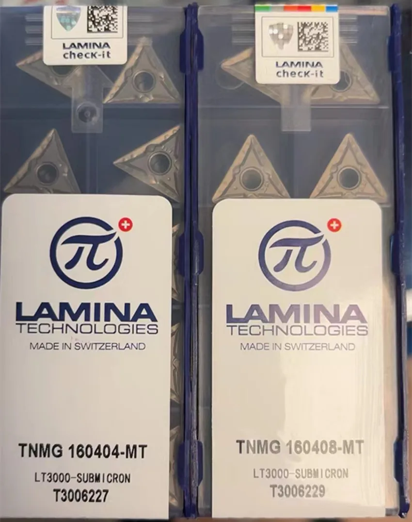 TNMG160404-MT LT3000/TNMG160408-MT LT3000/TNMG160404-HQ LT3000/TNMG160408-HQ LT3000 LAMINA CNC carbide inserts 10PCS/BOX