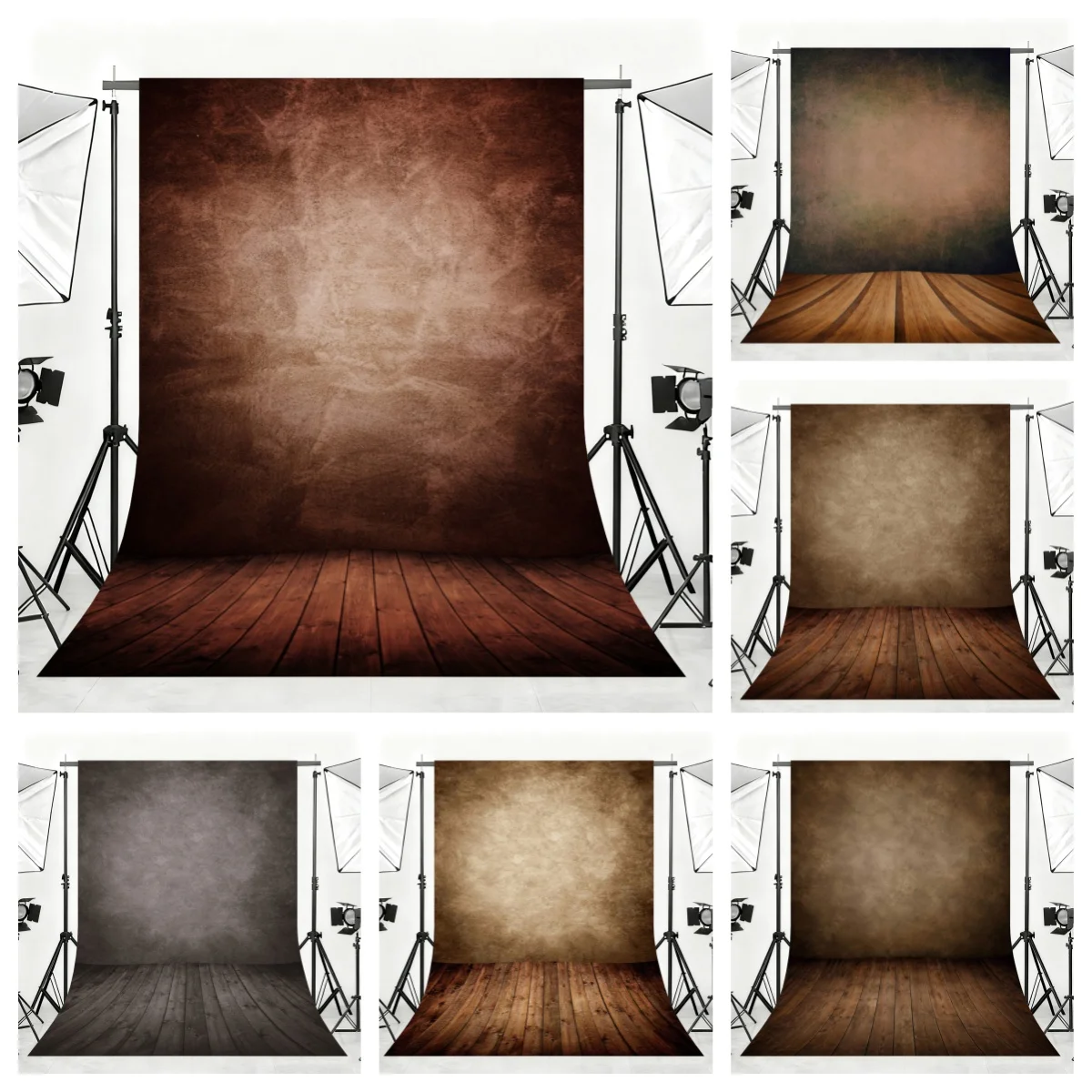 Gradient Abstract Backdrop For Photography Solid Color Classic Portrait Newborn Pet Baby Birthday Background Photo Studio Custom