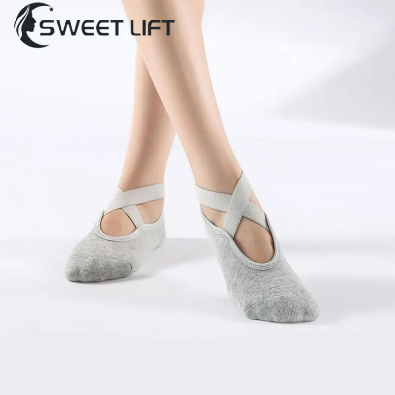 Yoga Socks Soft Solid Color Sport Socks Clothing Accessories Anti Slip And Breathable Not Easy To Pilling One Size Fits All Full