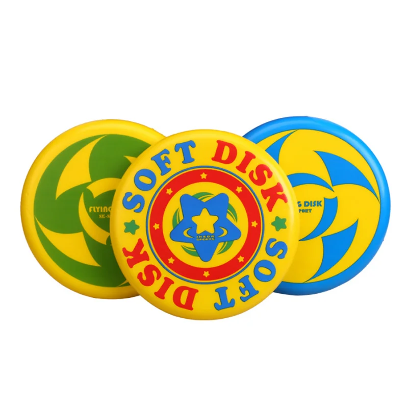 1Pc Soft Flying Disc Safety Sport Hand Throwing Round Robin Outdoor Boomerangs
