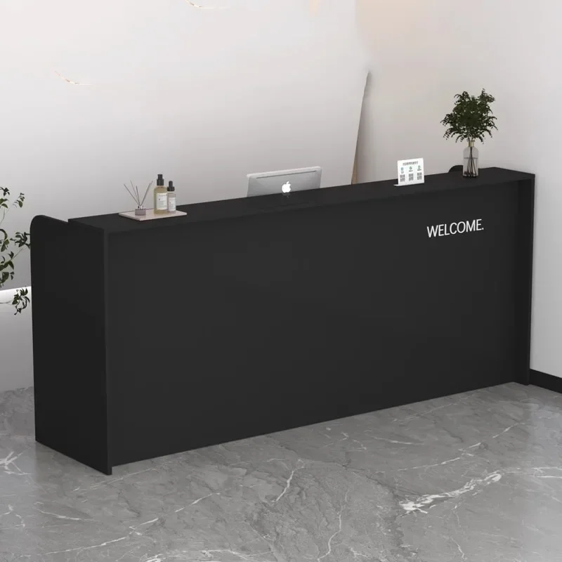 

Beauty Simple Salon Reception Desk Counter Luxury Office Reception Desks Modern Simple Recepcion Desk Commercial Furniture