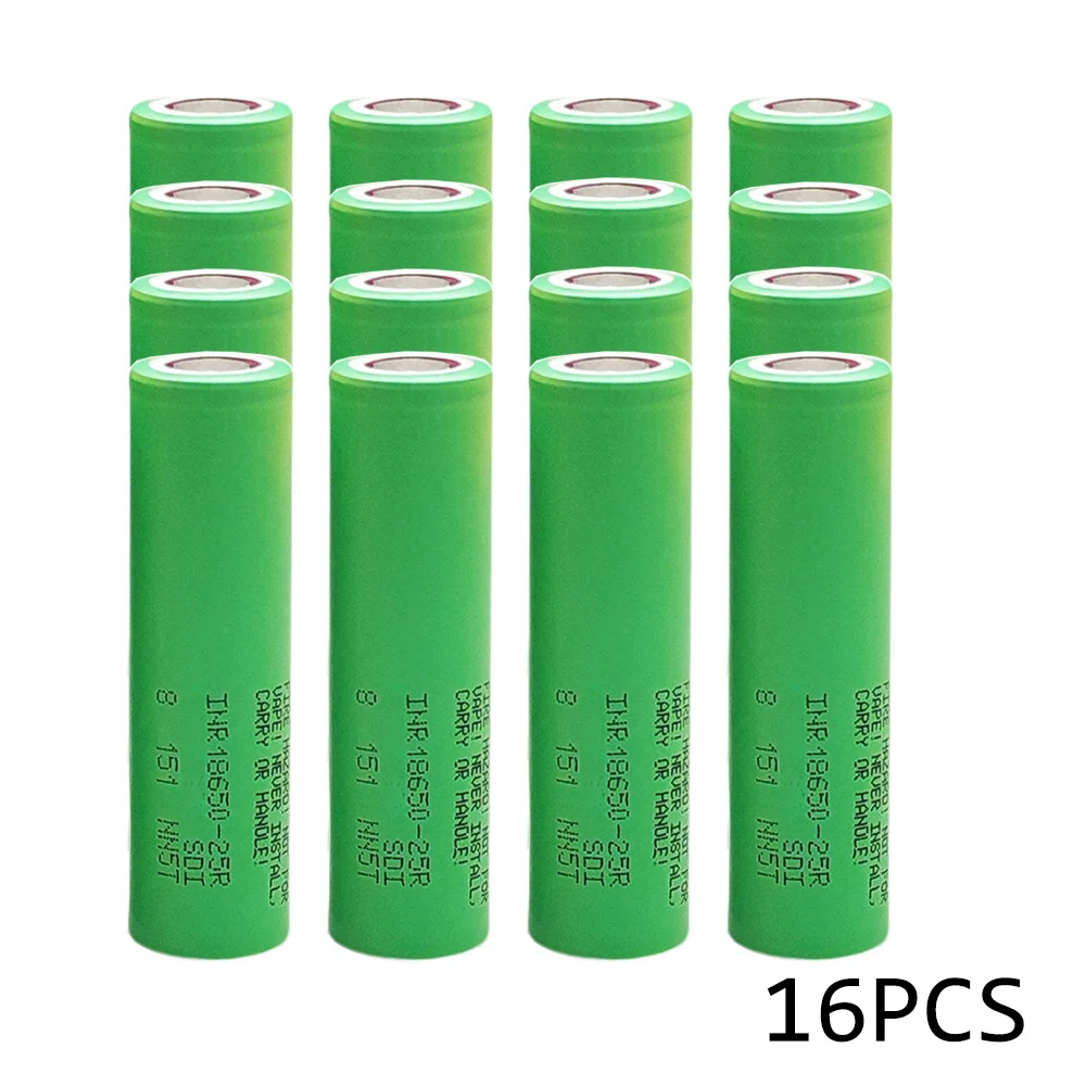 100% Original INR18650 25R 1865 2500Mah 3,7 V 18650 Batterij Lithium-Oplaadbare Batterijen Hoge Stroom Ontlading 20A Power Cell image 3