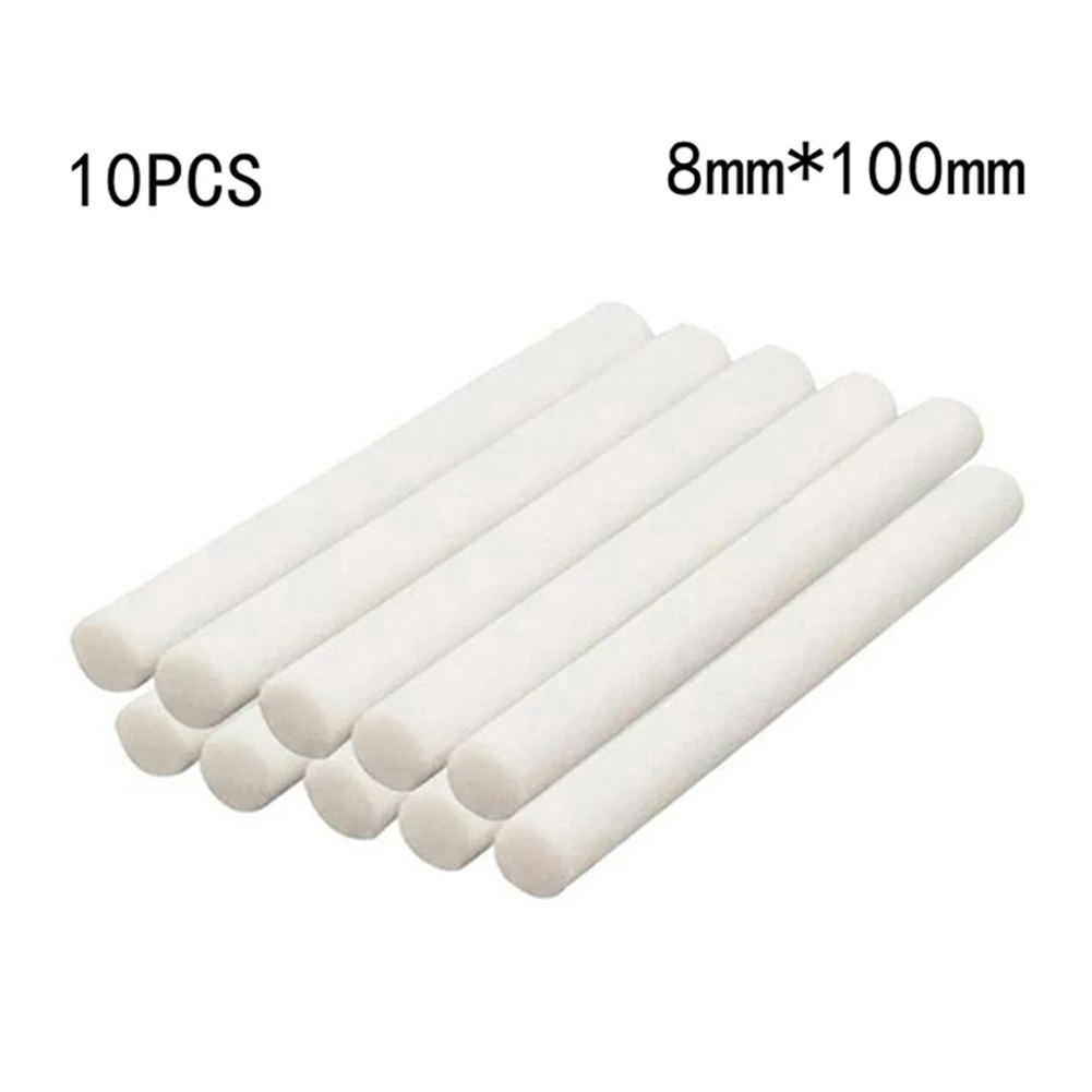 10pcs/bag Filter Sponge Stick Replacement Humidifier Filter Cotton Stick Environmentally Accessories for Mist Maker Air Purify