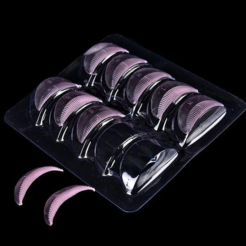 5 Pairs Wimpers Perm Pad Siliconen Curling Wimperlift Gereedschap Diy Wimpers Lifting Make Up Accessoires Gereedschap S M L