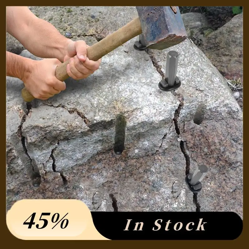 Il nuovo separatore di pietra Forgranite/marble Separatore Utensile manuale Strumenti per rompere la roccia Cuneo divisore di pietra