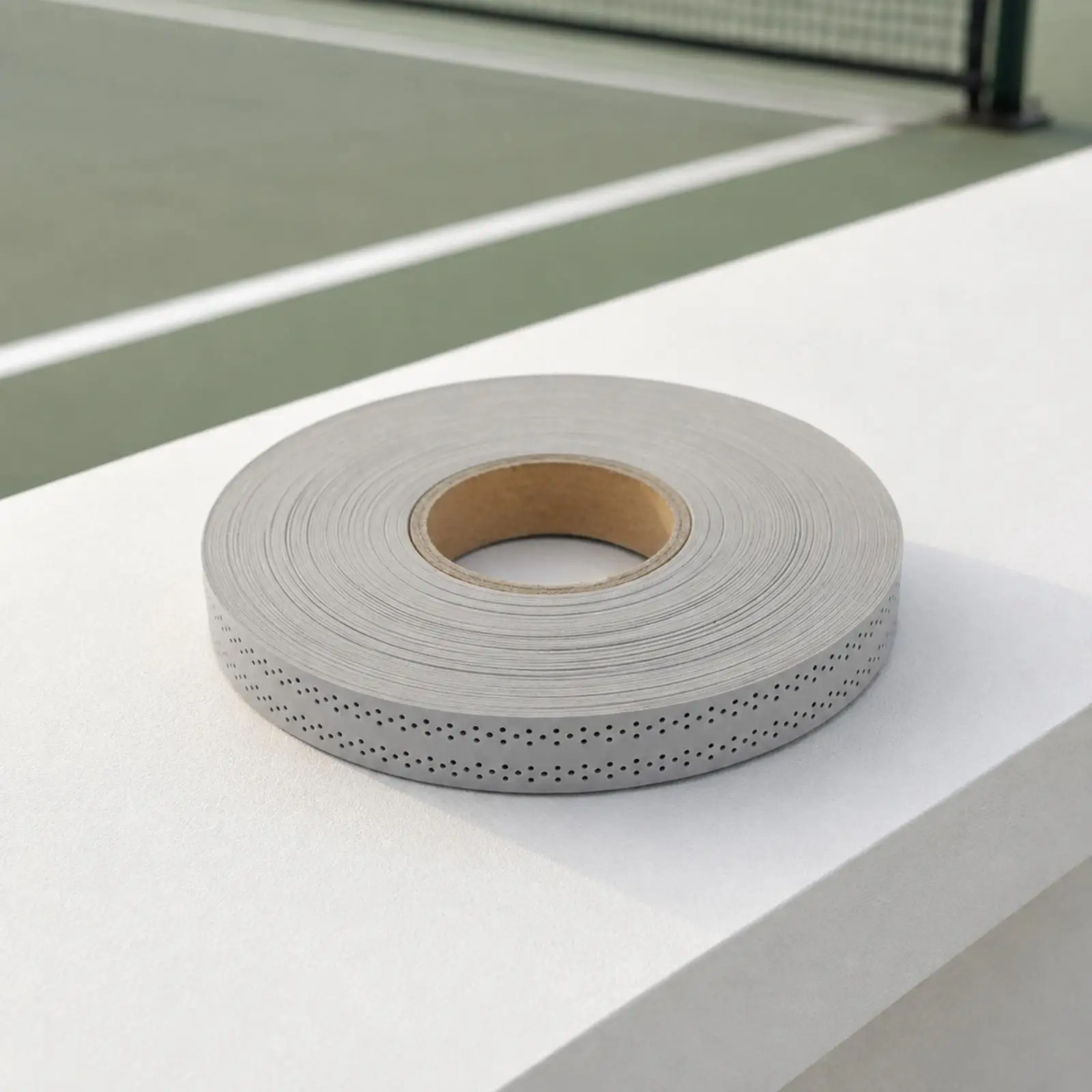 Perforated Polyurethane Grip Tape Roll Slip-Resistant 45m Polyurethane Grip Tape Reel Tacky for Fishing Rod Wrapping, Handle